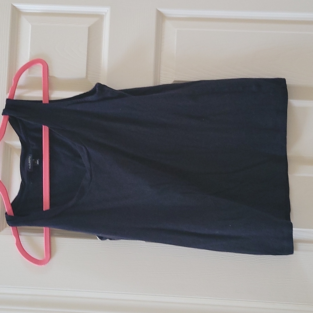 Black SM Talbot's Tank Twist Neck